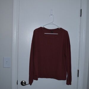 Windsor Brownish Red Sweater Size Large